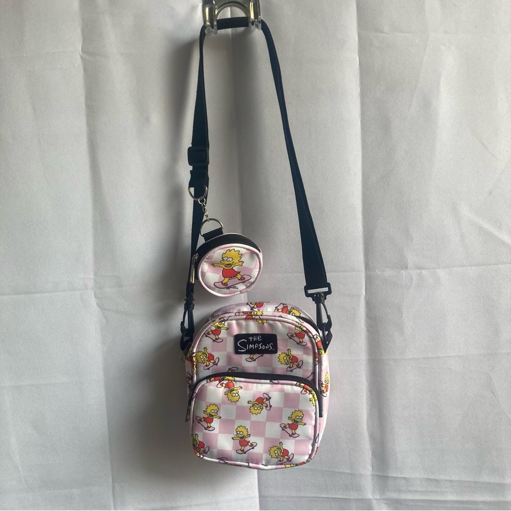 The Simpsons Pink Crossbody Bag